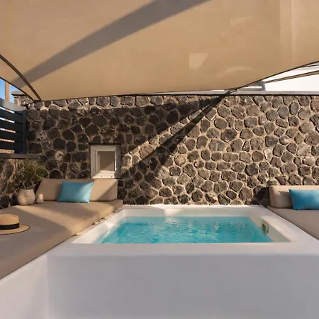 Sun Naam Santorini With Heated Jacuzzi 빌라 *