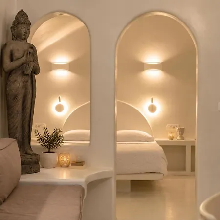Sun Naam Santorini With Heated Jacuzzi 카르테라도스